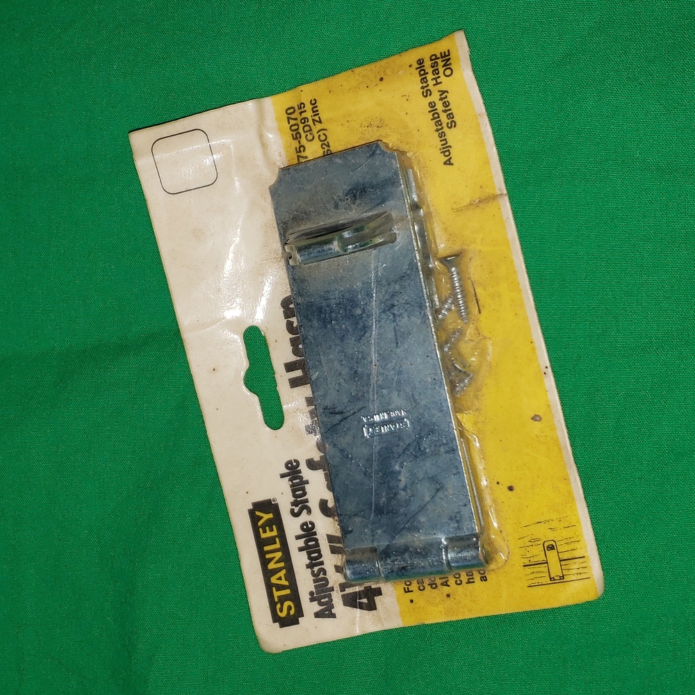 Stanley 4 1/2" Safety Hasp